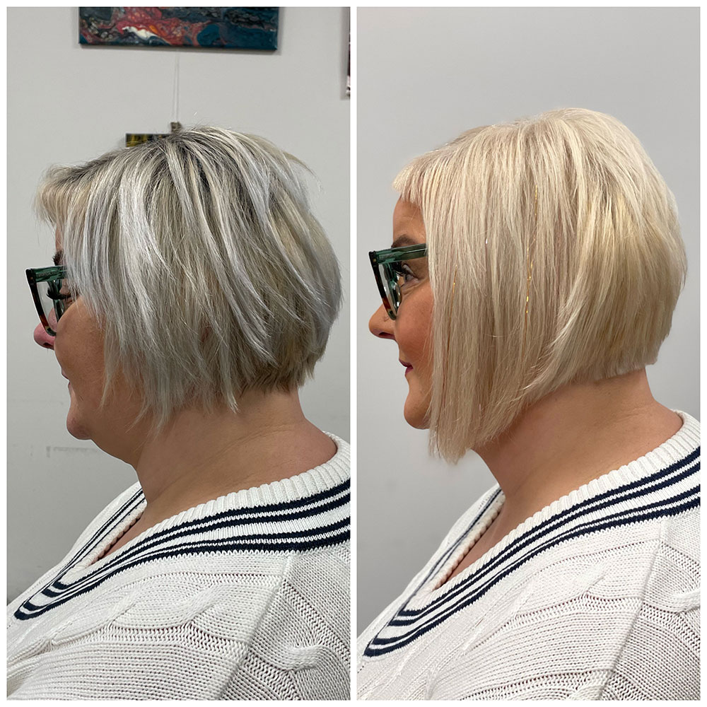 Coiffeur Marketa Vorher-Nachher Foto